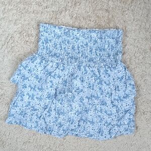NWOT Abercrombie kids floral ruffle skirt